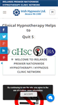 Mobile Screenshot of irishhypnosis.ie